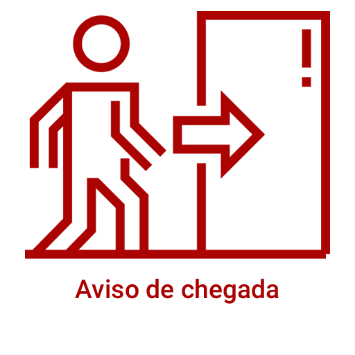 Aviso de chegada - descrição